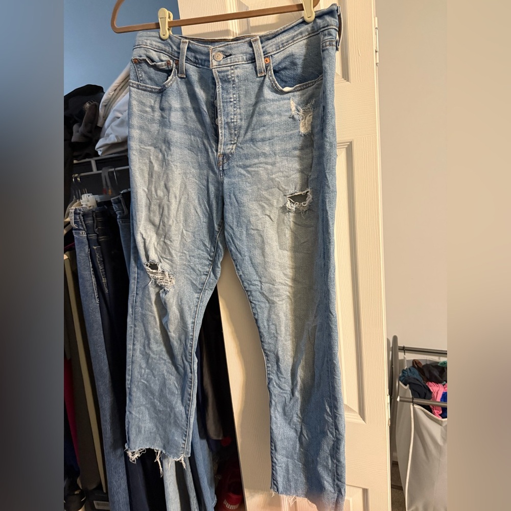 Levi's Light Blue Relaxed Jeans